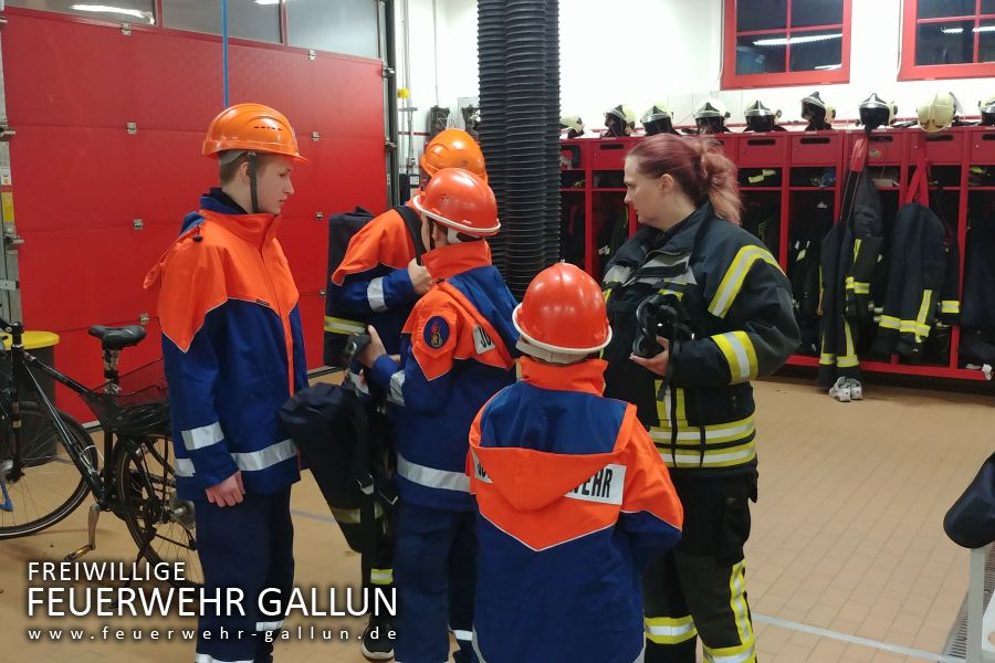 Berufsfeuerwehr-Wochenende unserer Jugendfeuerwehr